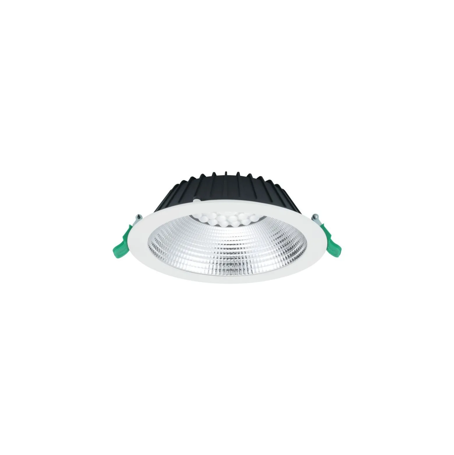 Sylvania LED Downlight Insaver Slim Aluminium Vit 2500lm 70D - 840 Kallvit | Utskärning 205mm - IP44 - UGR <19