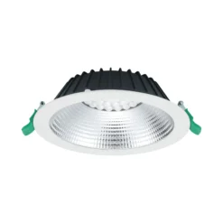 Sylvania LED Downlight Insaver Slim Aluminium Vit 2500lm 70D - 840 Kallvit | Utskärning 205mm - IP44 - UGR <19