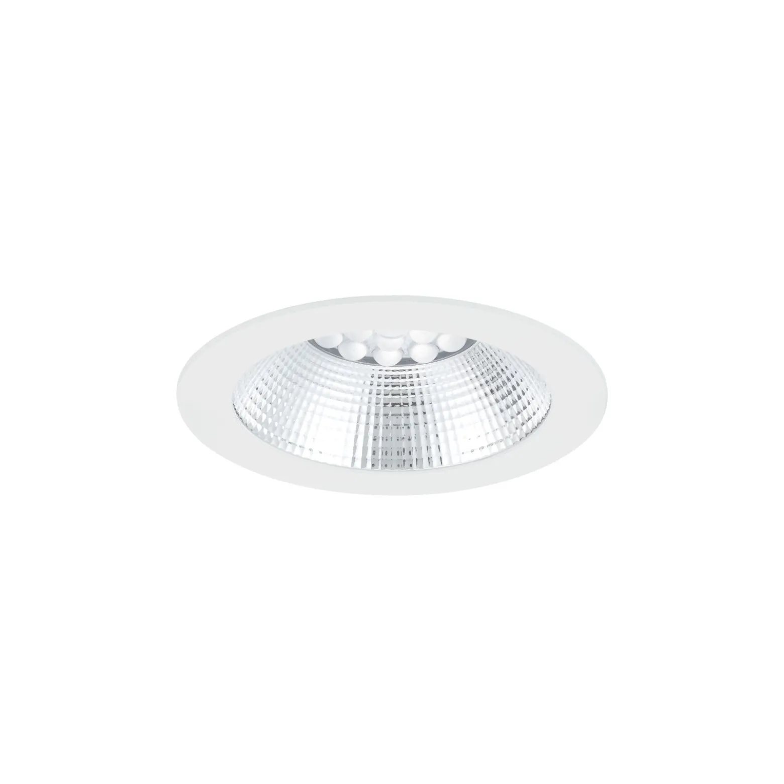 Sylvania LED Downlight Insaver Slim Aluminium Vit 1200lm 70D - 840 Kallvit | Utskärning 150mm - IP44 - UGR <19