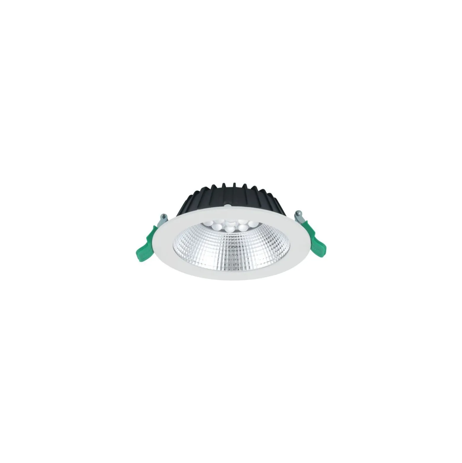 Sylvania LED Downlight Insaver Slim Aluminium Vit 1200lm 70D - 840 Kallvit | Utskärning 150mm - IP44 - UGR <19