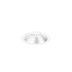Sylvania LED Downlight Insaver Slim Aluminium Vit 13W 1650lm 70D - 830 Varm Vit | Utskärning 175mm - IP44 - UGR <19