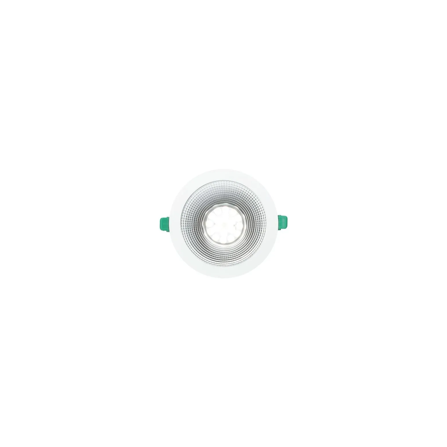 Sylvania LED Downlight Insaver Slim Aluminium Vit 13W 1700lm 70D - 840 Kallvit | Utskärning 175mm - IP44 - UGR <19