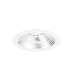 Sylvania LED Downlight Insaver Slim Aluminium Vit 13W 1700lm 70D - 840 Kallvit | Utskärning 175mm - IP44 - UGR <19