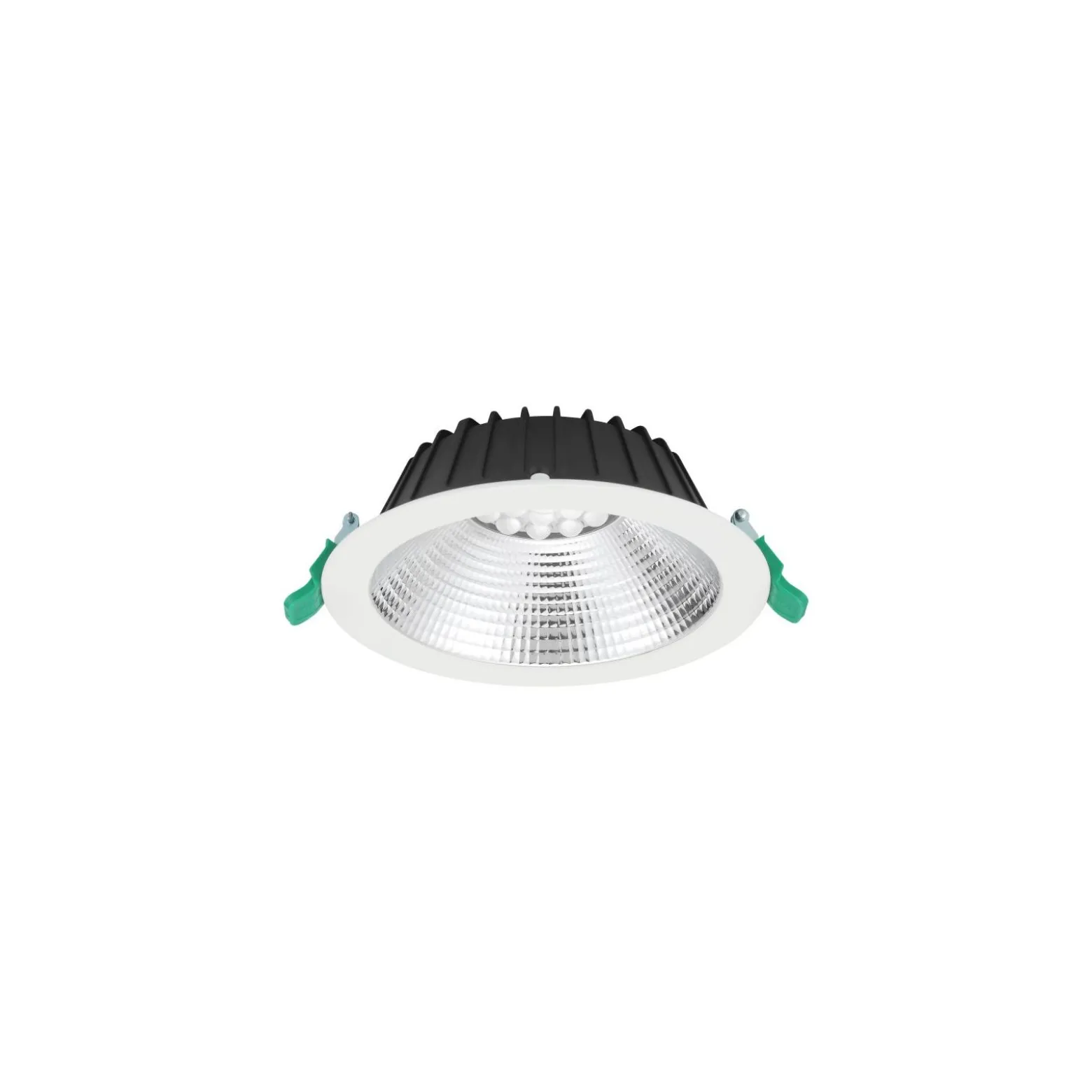 Sylvania LED Downlight Insaver Slim Aluminium Vit 13W 1700lm 70D - 840 Kallvit | Utskärning 175mm - IP44 - UGR <19
